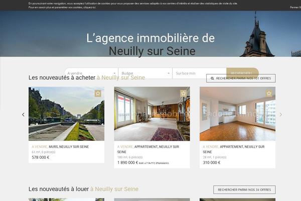 Product theme site design template sample