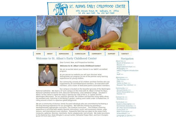 Bluebird theme site design template sample