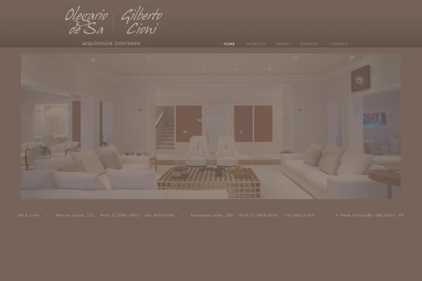 Site using Arconix Flexslider plugin