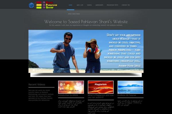 Simplify theme site design template sample