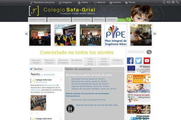 safa-grial.org site used Atom-wordpress