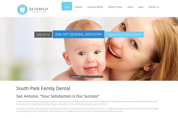 Medico theme site design template sample