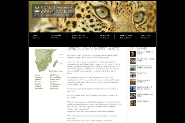 safari-consultants.com site used Safari