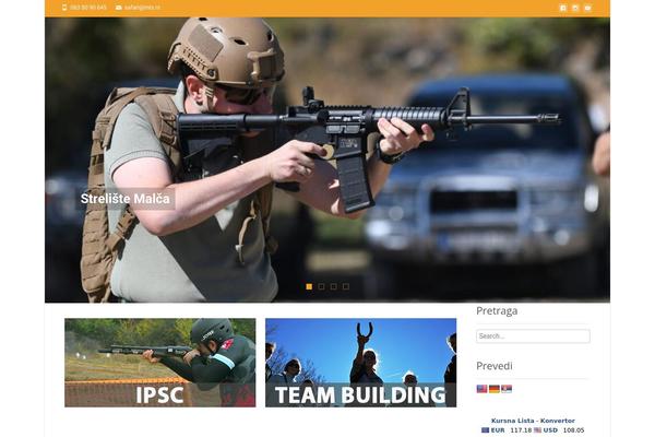 Site using Weather Underground plugin