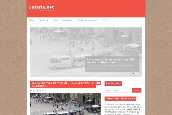 Writee theme site design template sample