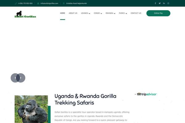 Bauer theme site design template sample