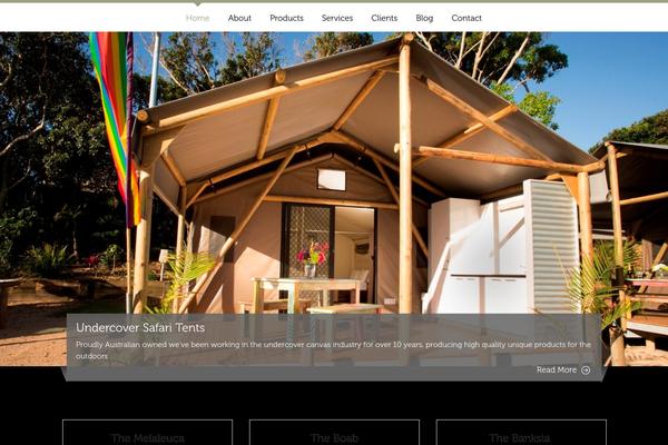 ButterBelly theme site design template sample