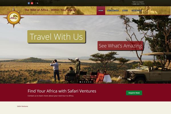 Tour Package theme site design template sample