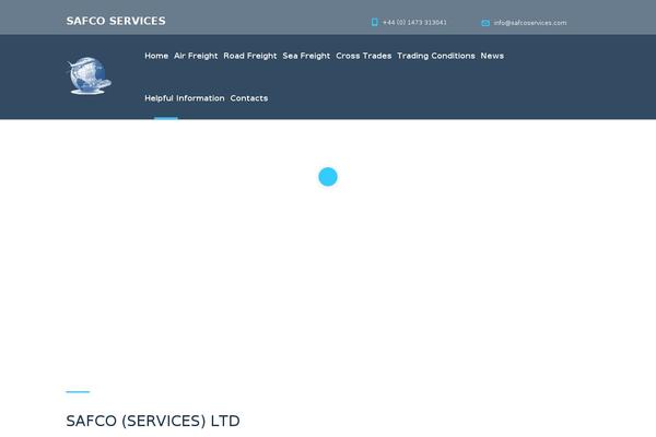 Transcargo theme site design template sample