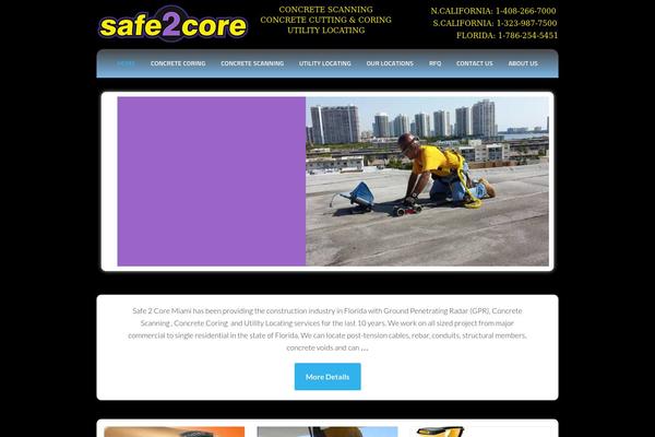 Enterprise Pro theme site design template sample