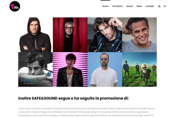 Mixtapewp theme site design template sample