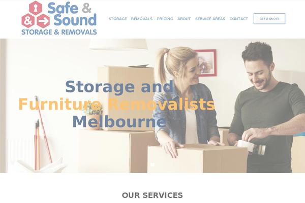 safeandsoundremovals.com.au site used Safe-sound