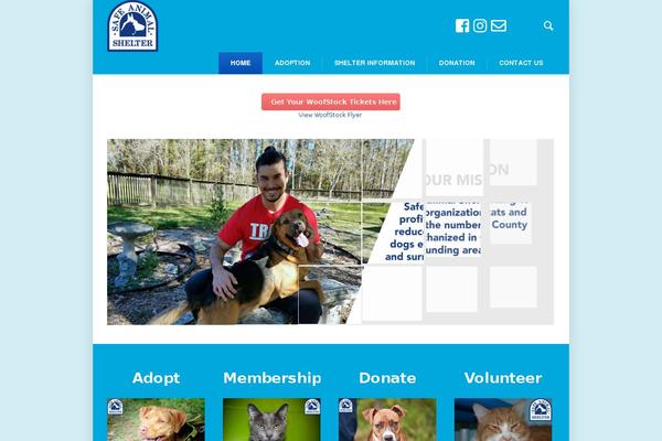 safeanimalshelter.com site used Loveus