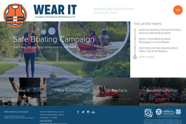safeboatingcampaign.com site used Safeboat