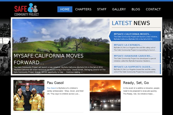 safecommunityproject.org site used Rive