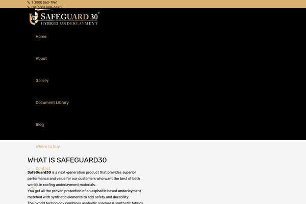 Impreza Child theme site design template sample