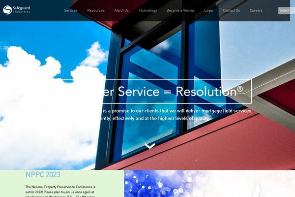 safeguardproperties.com site used Safeguard-child