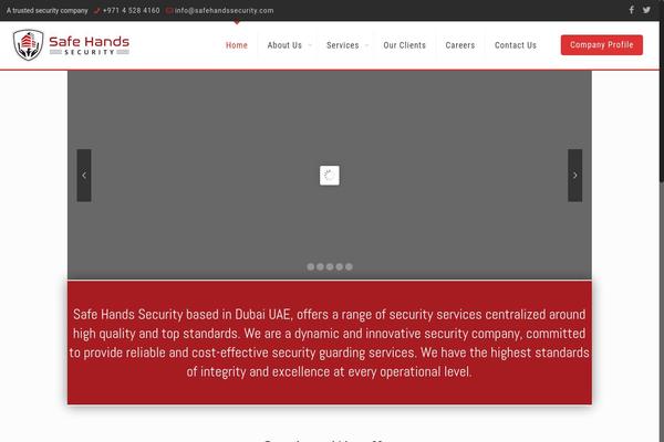 Site using Contact-information-widget plugin