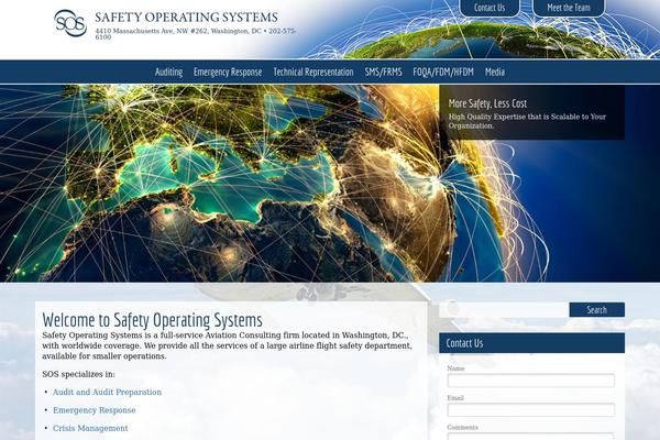 Sos theme site design template sample