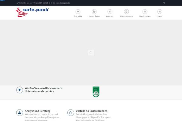 Patricia theme site design template sample