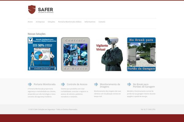 Clarity theme site design template sample