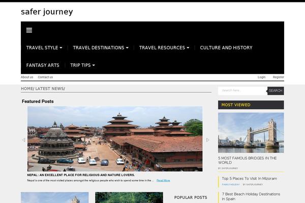 saferjourney.com site used Morning Monday Lite