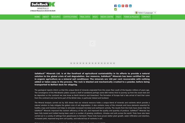 Site using Facebook Like Box plugin