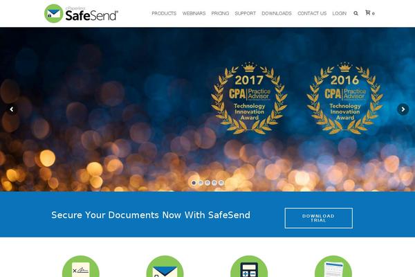 safesend.com site used Safesend