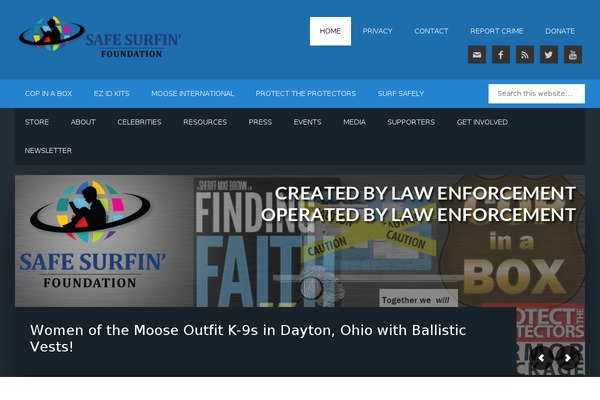 Outreach Pro theme site design template sample