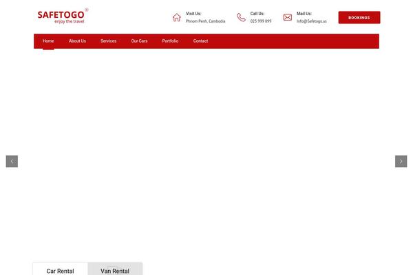 Site using Car-rental plugin