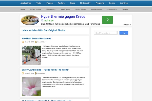 Mymag theme site design template sample