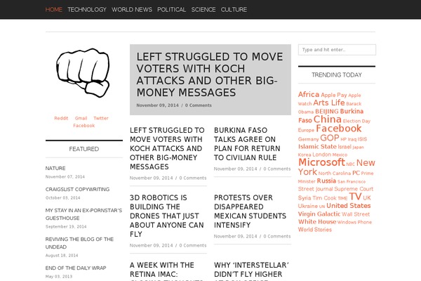 Eighty Twenty theme site design template sample