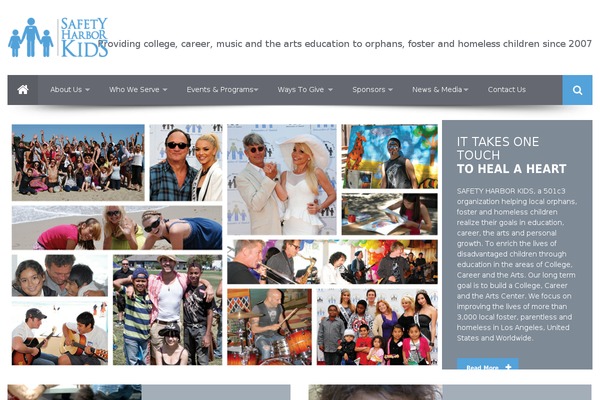 Cacoon theme site design template sample