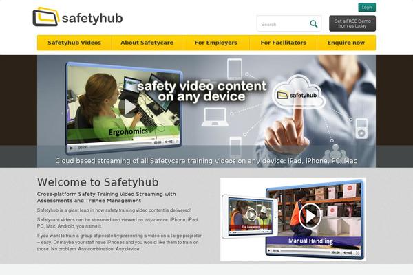 Total theme site design template sample