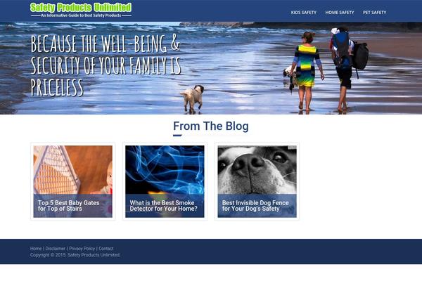 Rise theme site design template sample