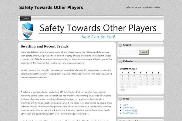 safetytowardsotherplayers.com site used NewStone
