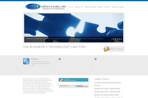 Vulcan theme site design template sample
