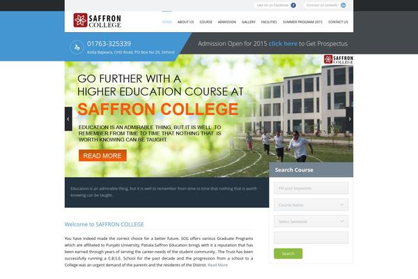 Site using NewsBoard Post and RSS Scroller plugin