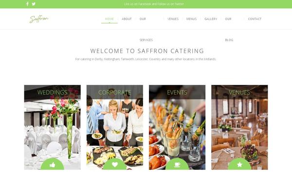 NUVO theme site design template sample