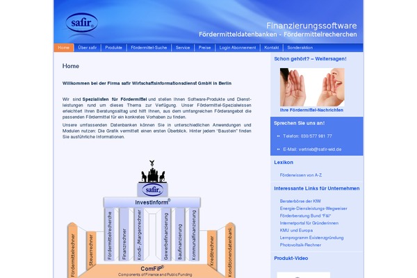 safir-wid.de site used Layout_safir
