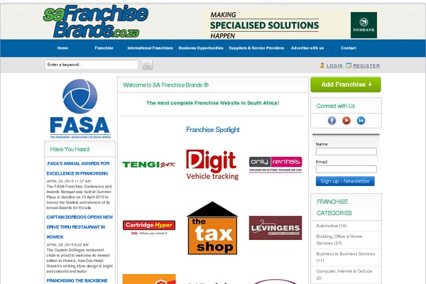 Site using Ht-contactform plugin