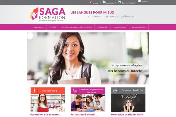 sagaformation.com site used Korben2013