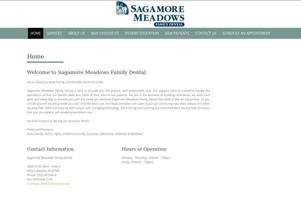 Pure & Simple theme site design template sample