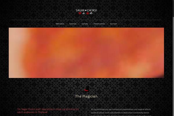 Vixen theme site design template sample