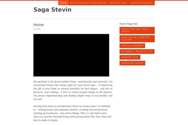 Thesis theme site design template sample