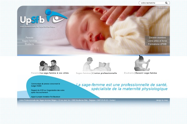 sage-femme.be site used Astra