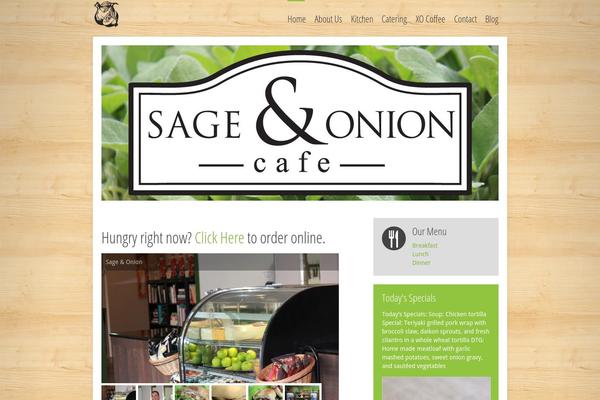 Tasty theme site design template sample