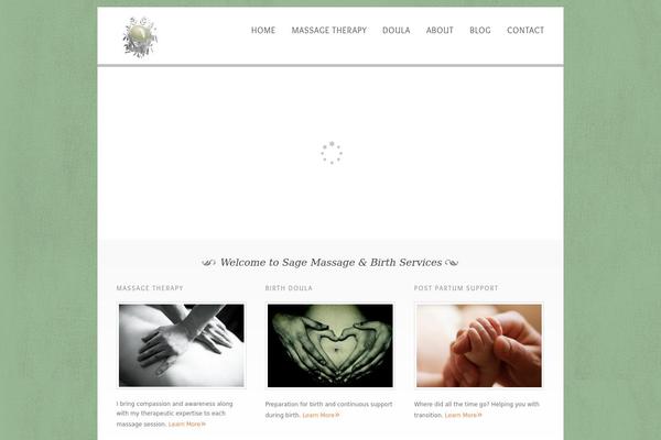 Dandelion theme site design template sample