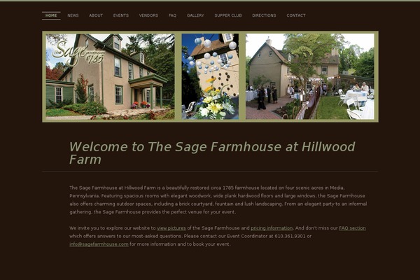 Chateau Theme theme site design template sample