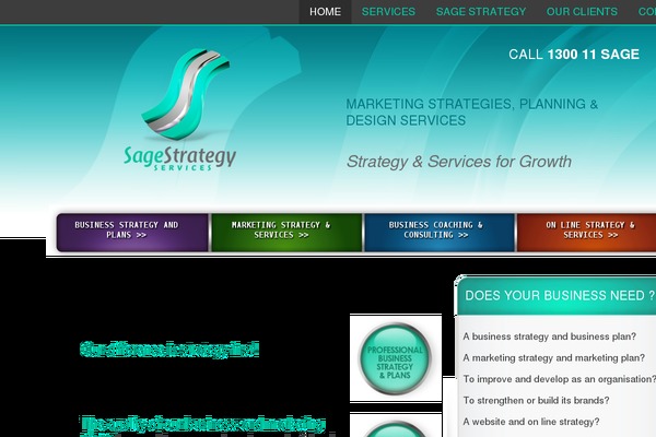 Sage theme site design template sample